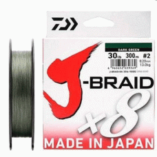J-BRAID X8  300m Dark Green