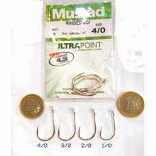 Anzuelo MUSTAD RINGED SOI 10849 NT-DT