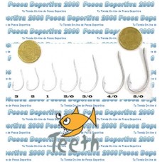 Anzuelo Teeth Roach Perma Steel