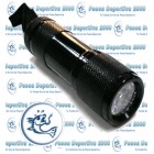 Linterna de luz U.V.  12 leds